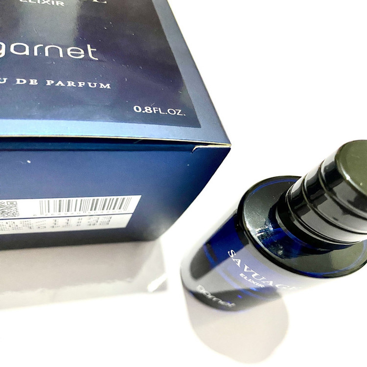 ادوپرفیوم مردانه گارنت مدل SAVUAGE ELIXIR با رایحه گرم حجم 25 میلیلیتر