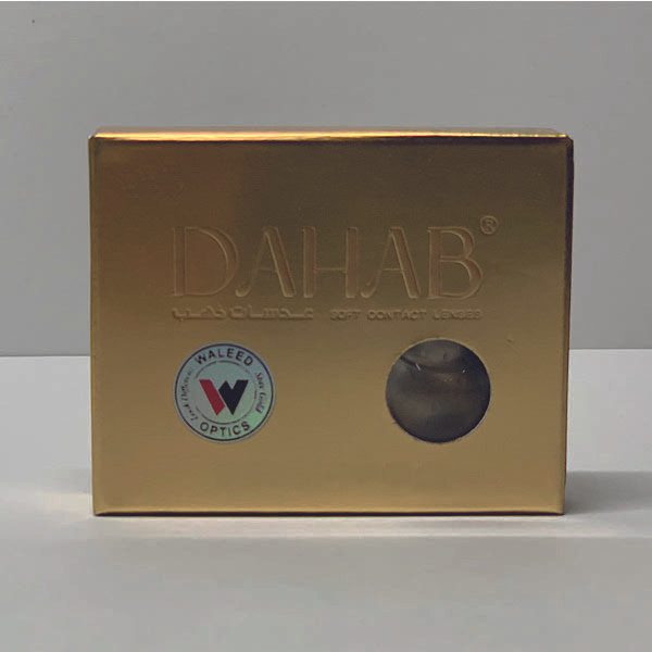 لنز چشم دهب مدل 01 رنگ طوسی سبز