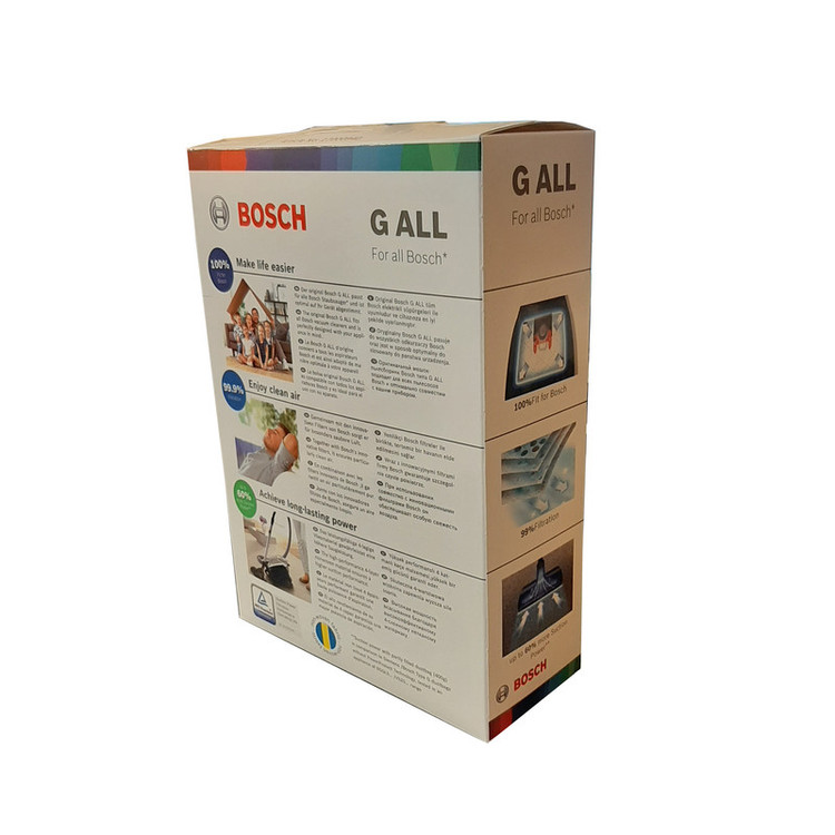 پاکت جارو برقی مدل GALL مناسب برای جارو برقی بوش بسته 4 عددی